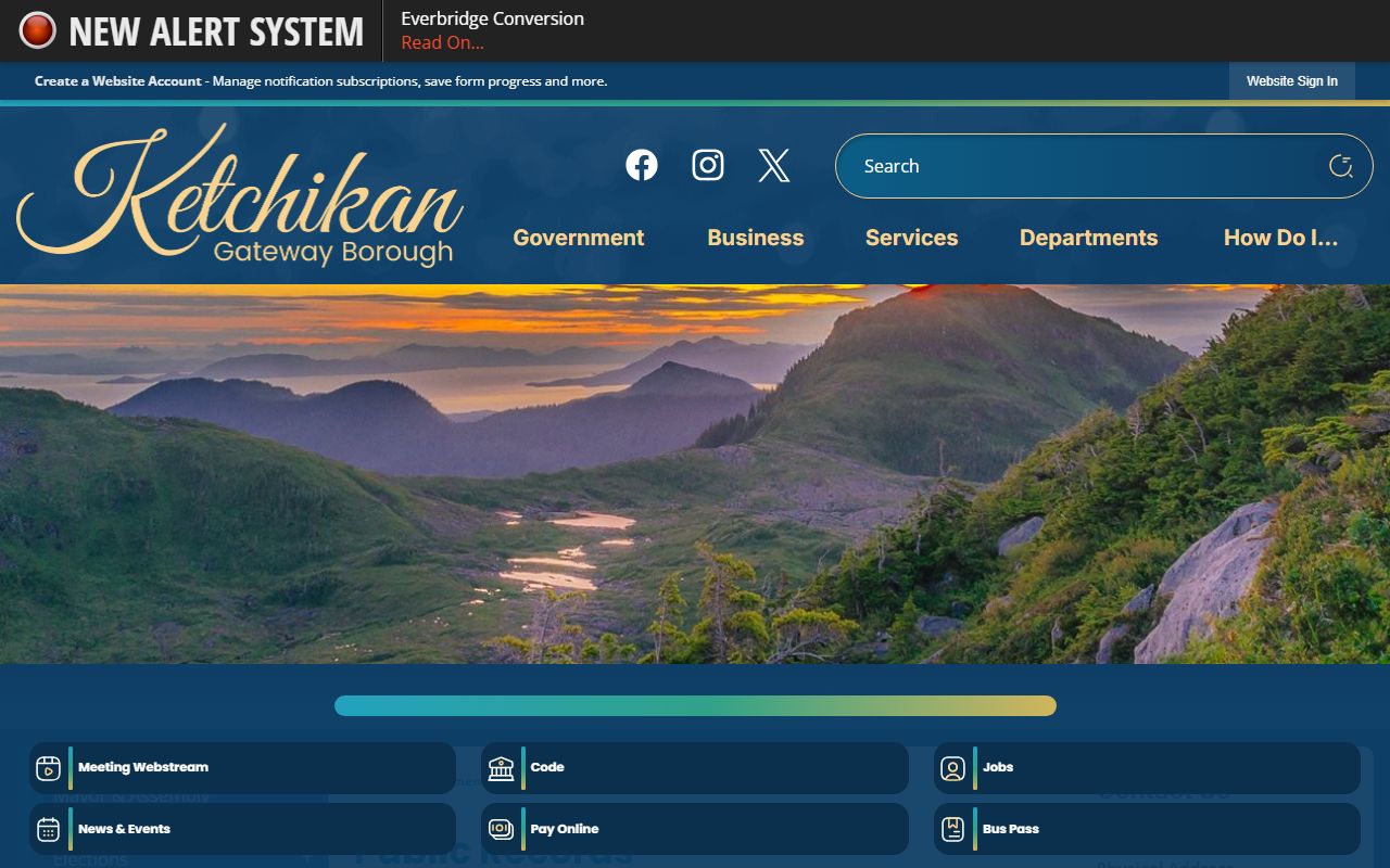 Ketchikan Gateway Borough traffic ticket records borough public records